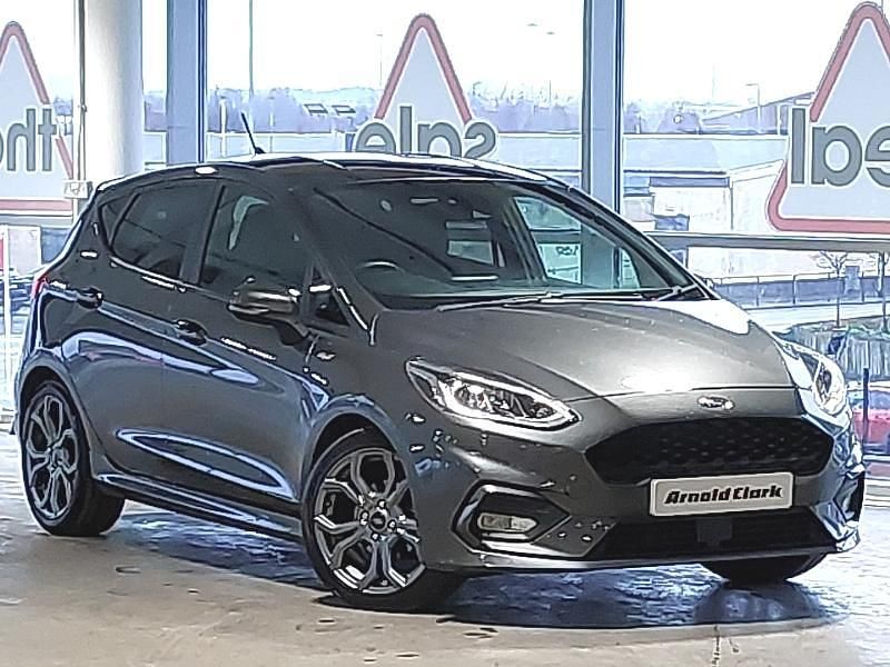 Used Ford Fiesta ST-Line 125 HP (91 kW) 2020 Grey Hatchback