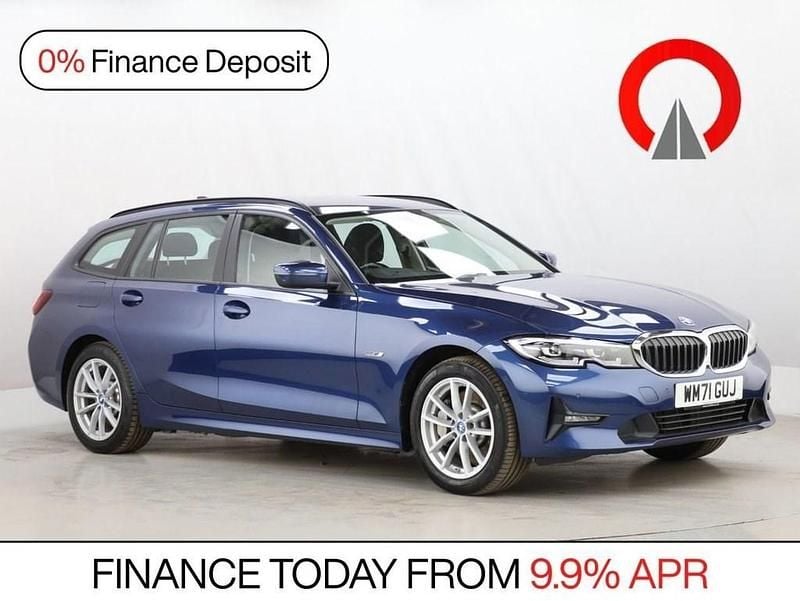 Used BMW 330e Performance 292 HP (214 kW) 2022 Blue Estate