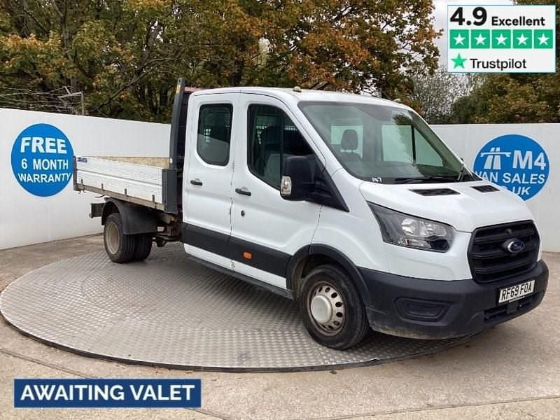 White Used 2020 Ford Transit Cabriolet | £15,995 (A bit pricey) - Image 1/3