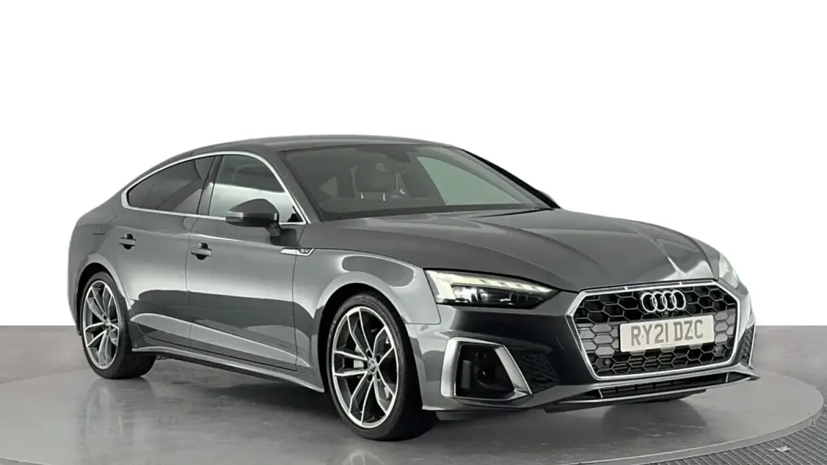 Used Audi A5 Sportback S-Line 204 HP (150 kW) 2021 Grey Hatchback