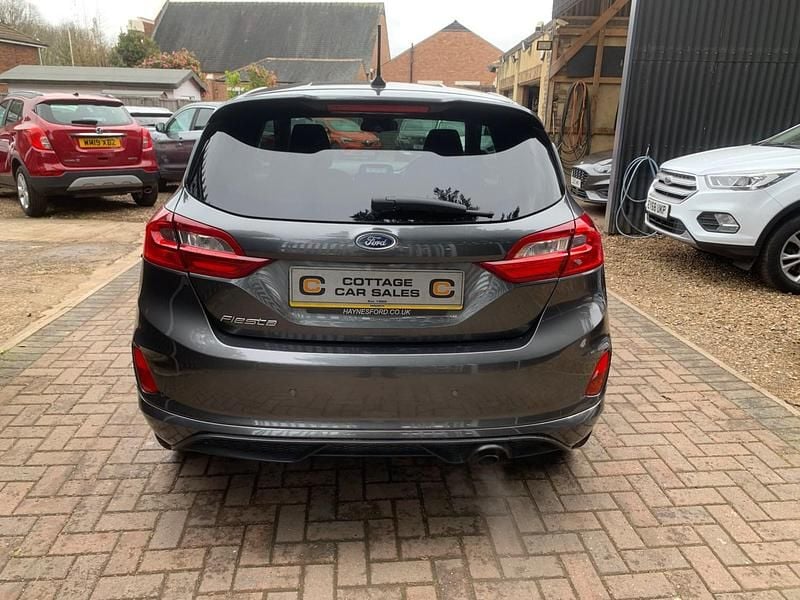 Used Ford Fiesta ST-Line 125 HP (91 kW) 2019 Grey Hatchback