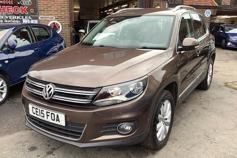 Brown Used 2015 VW Tiguan Match SUV | £8,495 (Good price) - Image 1/1