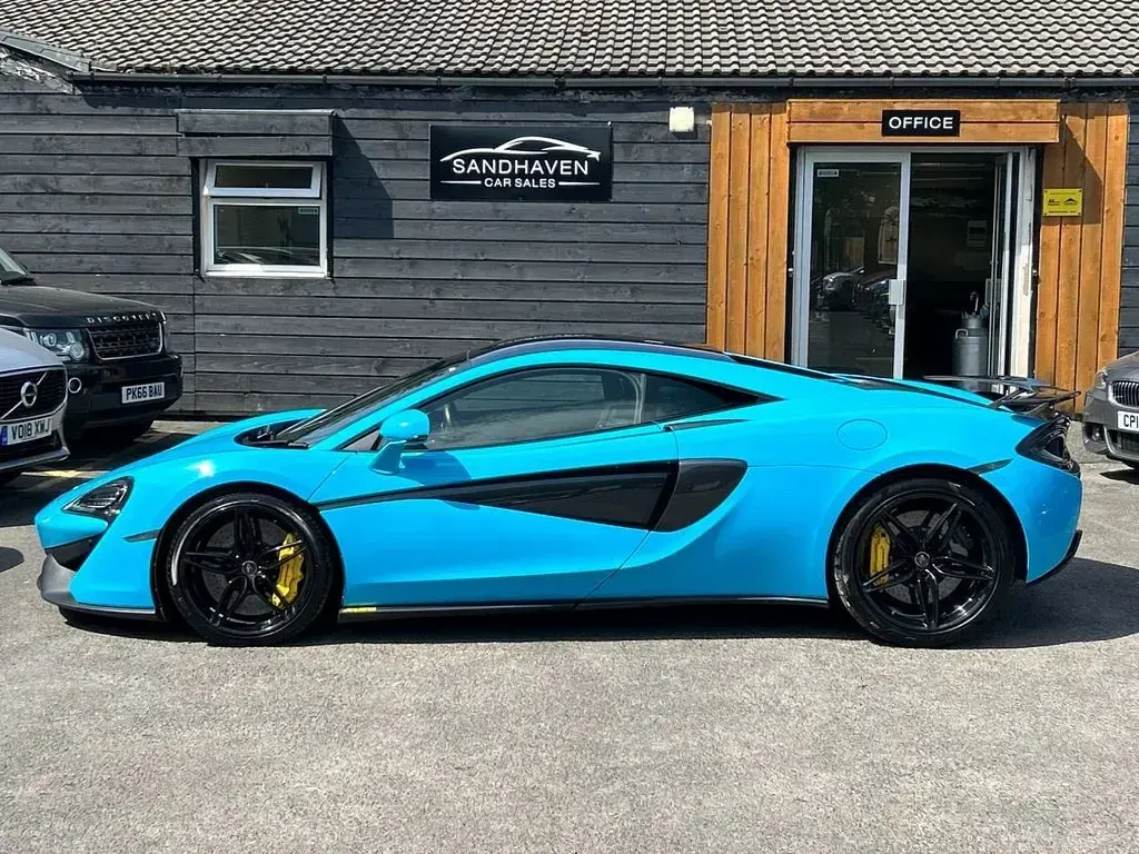 Used McLaren 540C 540 HP (397 kW) 2018 Blue Coupe