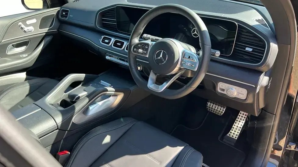 Used Mercedes GLE450 AMG AMG line 367 HP (269 kW) 2022 Obsidian black metallic