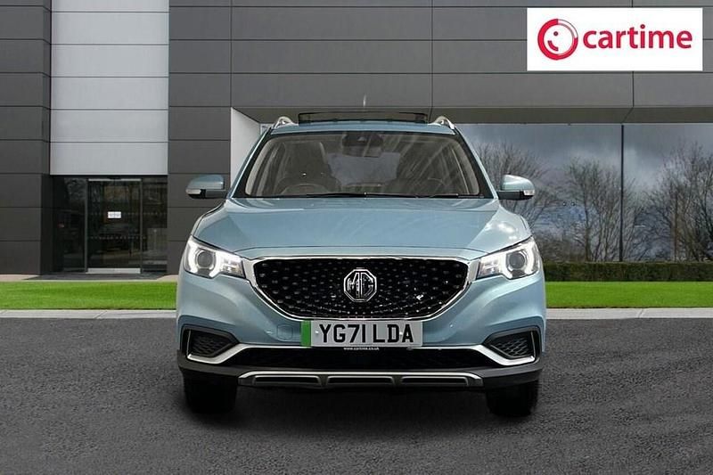 Used MG ZS Exclusive 105 kW (143 HP) 2021 Blue Hatchback