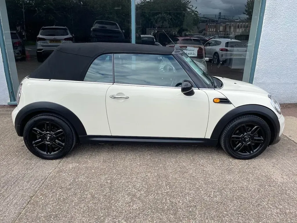 Used Mini Cooper Cabriolet 2011 White Cabriolet