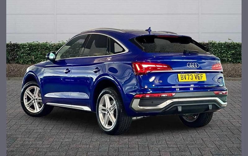 Used Audi Q5 Sportback S-Line 261 HP (191 kW) 2023 Blue SUV