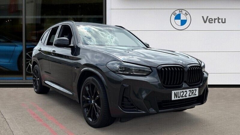 Grey Used 2022 BMW X3 M Sport SUV | £36,197 (Expensive) - Image 1/4