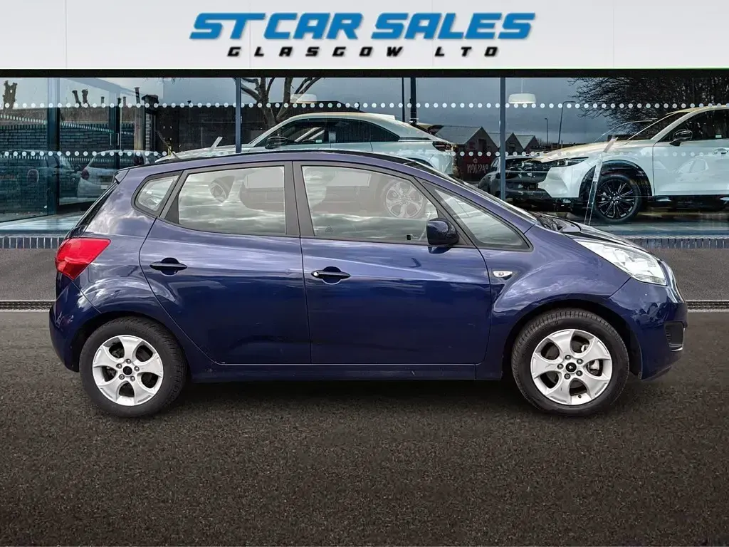 Used Kia Venga 90 HP (66 kW) 2011 Blue Hatchback