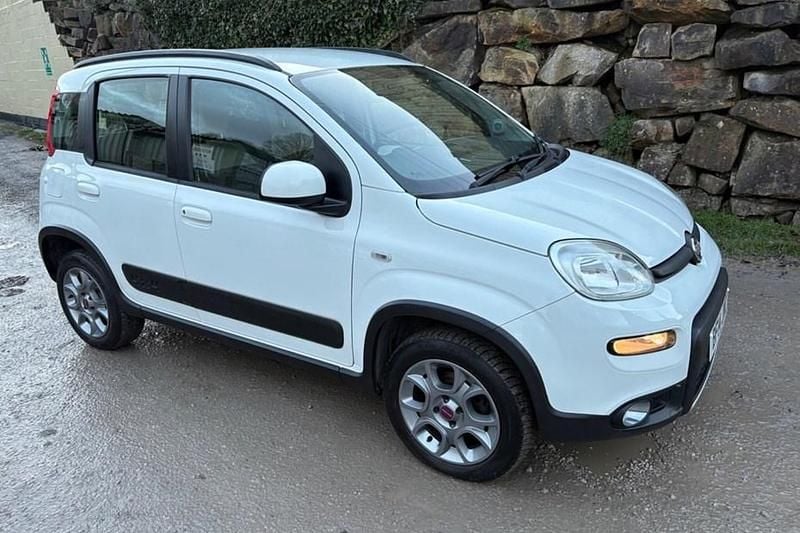 White Used 2014 Fiat Panda 4x4 Hatchback | £6,295 (Fair price) - Image 1/1