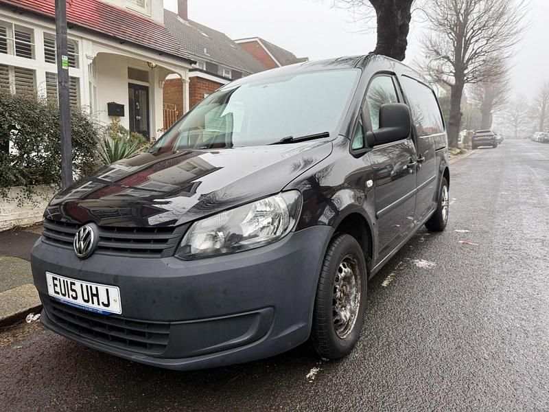 Used VW Caddy Maxi 102 HP (75 kW) 2015 Black MPV