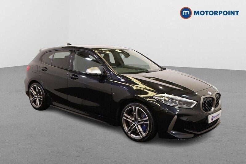 Black Used 2022 BMW M135 Hatchback | £25,699 (Good price) - Image 1/4