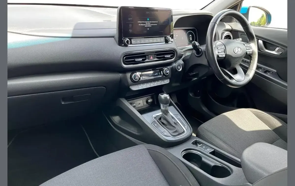Used Hyundai Kona Premium 141 HP (103 kW) 2021 Blue SUV