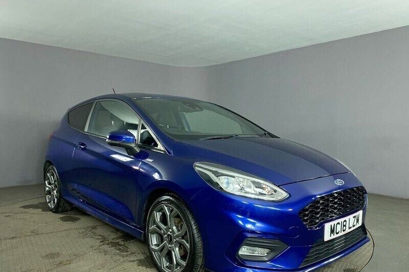 Blue Used 2018 Ford Fiesta ST-Line Hatchback | £7,799 (Fair price) - Image 1/1