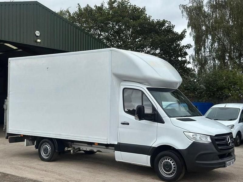 Begagnad Mercedes Sprinter 2019 Vit Van