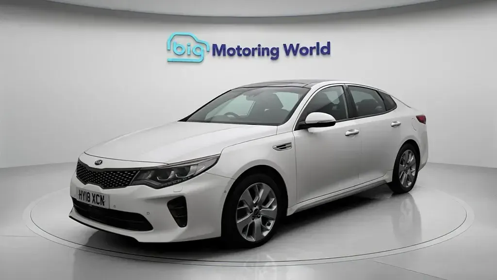 Second-hand Kia Optima GT-Line S 139 CP (102 kW) 2018 Alb Berlinǎ