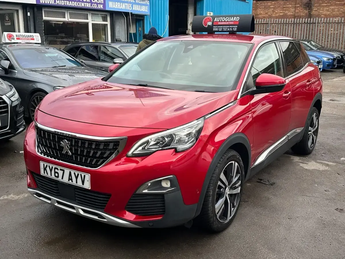 Second-hand Peugeot 3008 Allure 2017 Roșu SUV