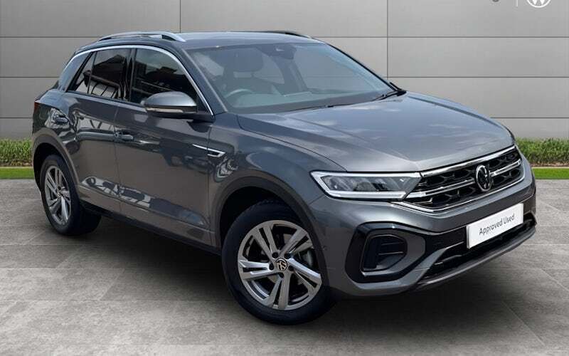 Grey Used 2024 VW T-Roc R-line SUV | £28,995 (A bit pricey) - Image 1/4