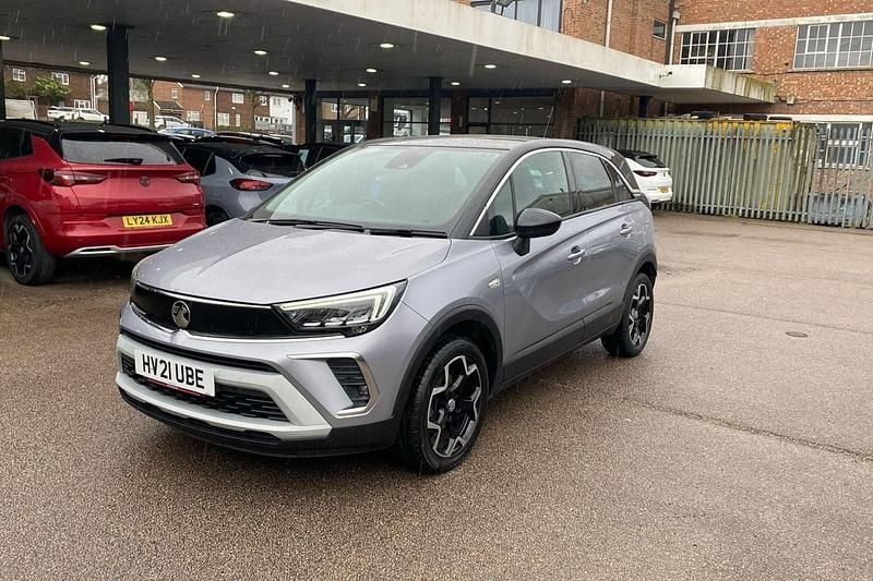 Used Vauxhall Crossland Elite 130 HP (95 kW) 2021 Grey SUV