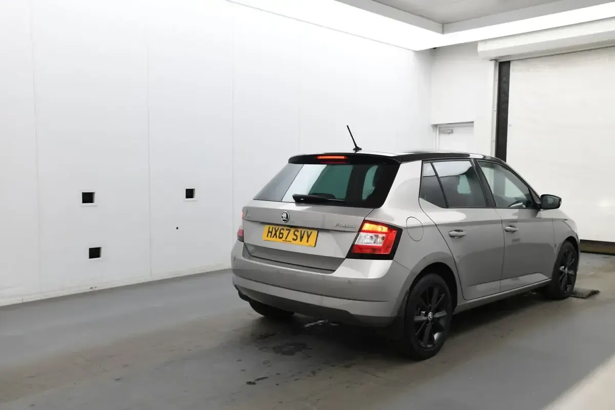 Used Skoda Fabia SE L 110 HP (80 kW) 2017 Beige Hatchback