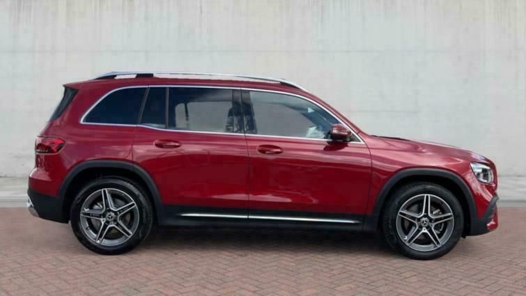 Used Mercedes GLB200 AMG line 163 HP (119 kW) 2022 Red SUV