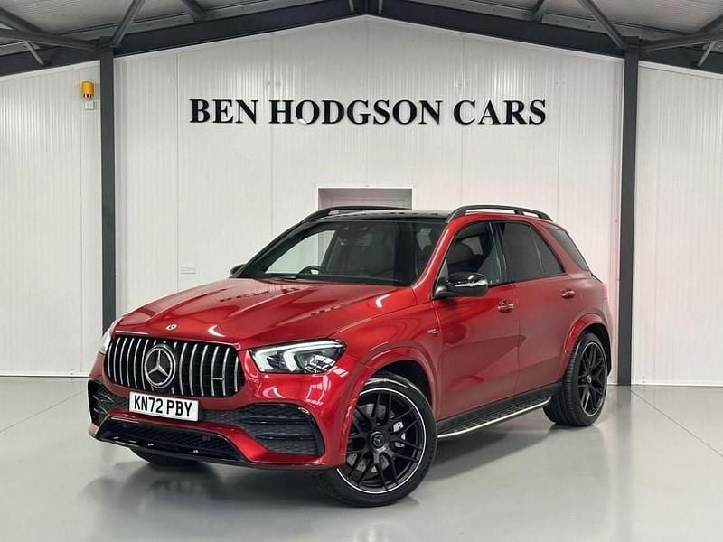 Red Used 2022 Mercedes GLE53 AMG Premium Plus SUV | £59,995 (Fair price) - Image 1/4