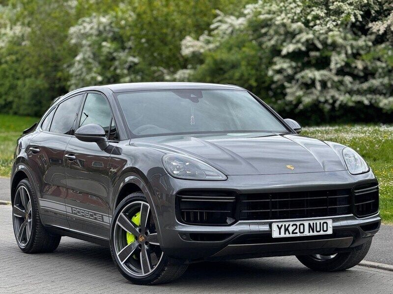 Grey Used 2020 Porsche Cayenne Turbo S SUV | £62,979 - Image 1/4