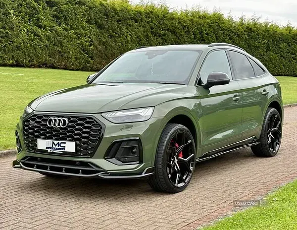 Used Audi Q5 Comfort 204 HP (150 kW) 2021 Green SUV