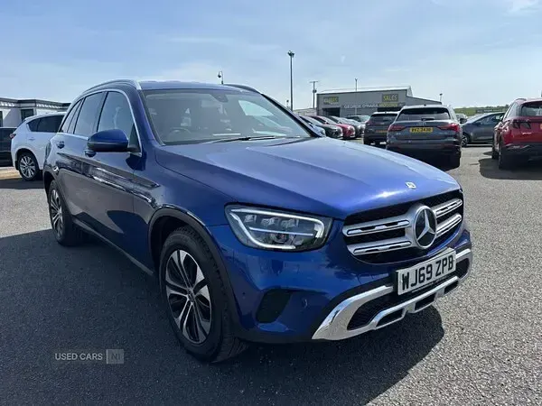 Used Mercedes GLC220 2019 Blue Estate