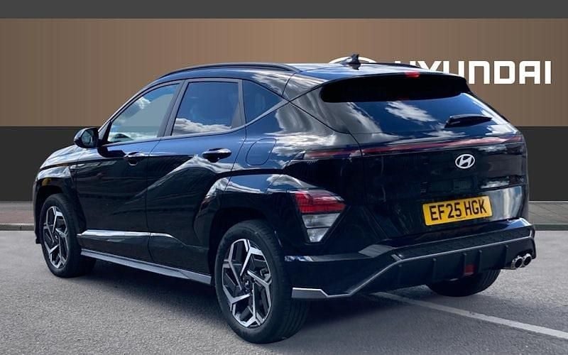 Second-hand Hyundai Kona N Line 129 CP (94 kW) 2025 Negru SUV