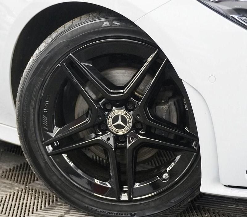 Used Mercedes CLA180 AMG line 136 HP (100 kW) 2020 White Sedan