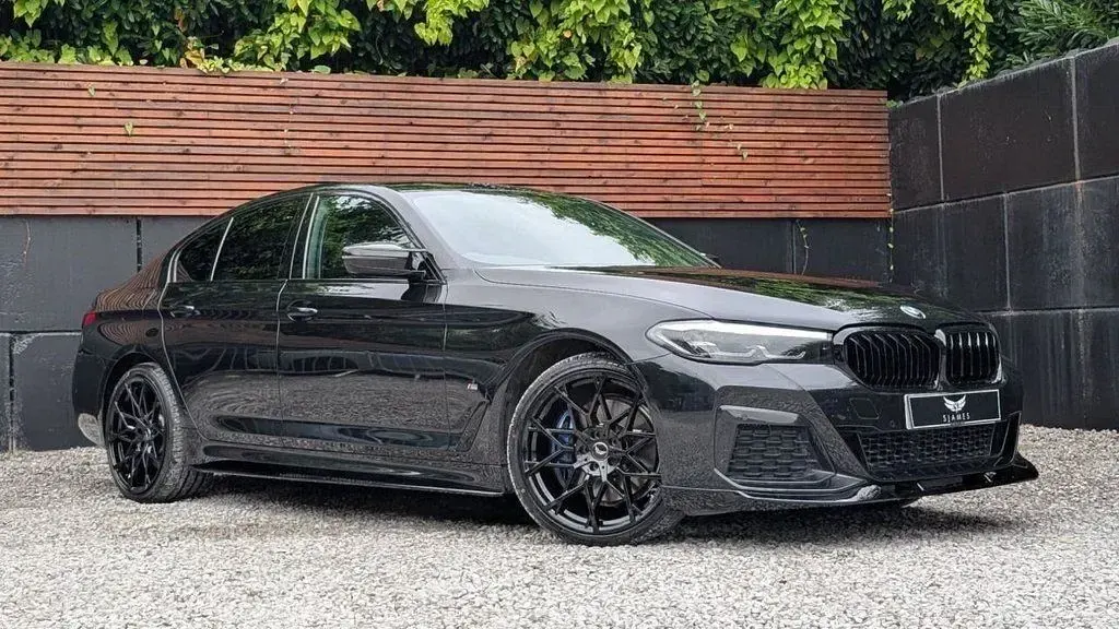 Used BMW 520 M Sport 2022 Black Sedan