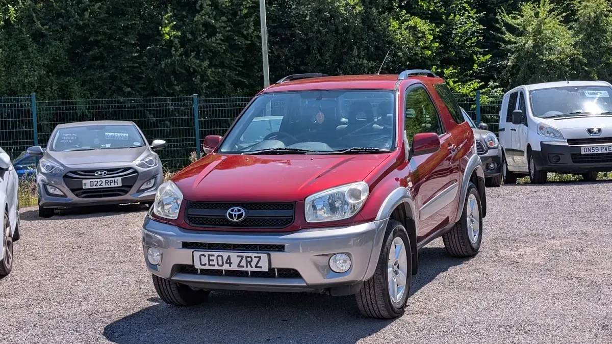 Used Toyota RAV4 2004 Red SUV