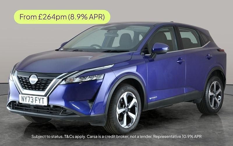 Blue Used 2023 Nissan Qashqai Acenta Premium SUV | £19,957 (Super price) - Image 1/3