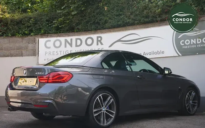 Used BMW 435 M Sport 313 HP (230 kW) 2018 Grey Cabriolet