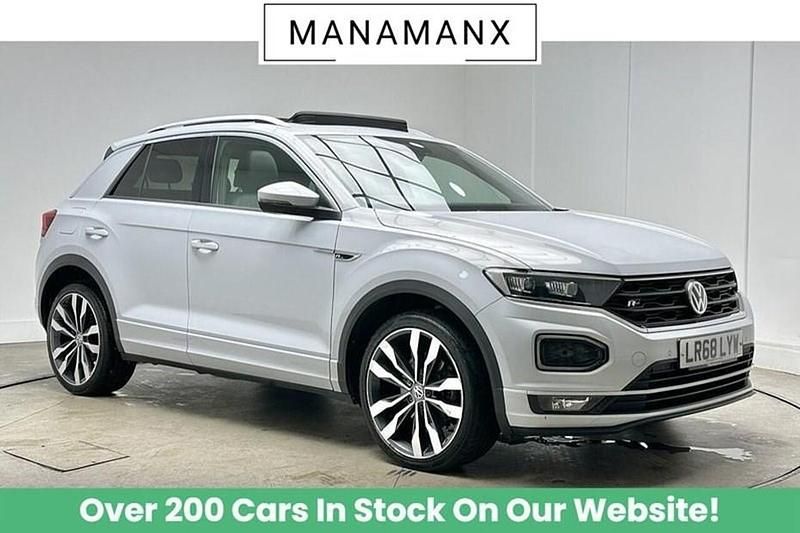 Silver Used 2018 VW T-Roc R-line SUV | £15,890 (Fair price) - Image 1/1