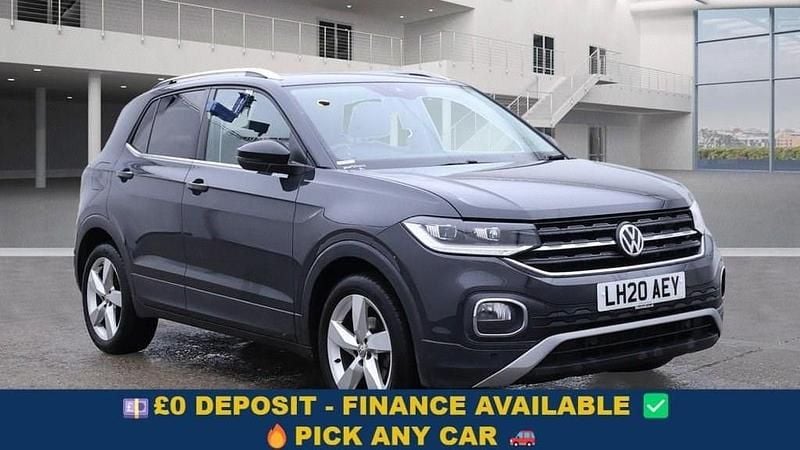 Grey Used 2020 VW T-Cross SEL SUV | £11,849 (Fair price) - Image 1/4