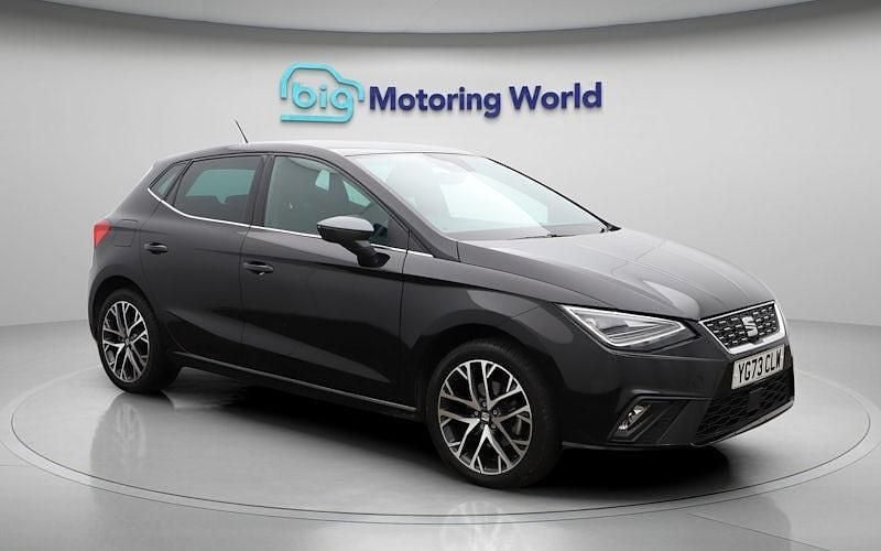 Used Seat Ibiza XCELLENCE 110 HP (80 kW) 2023 Black Hatchback