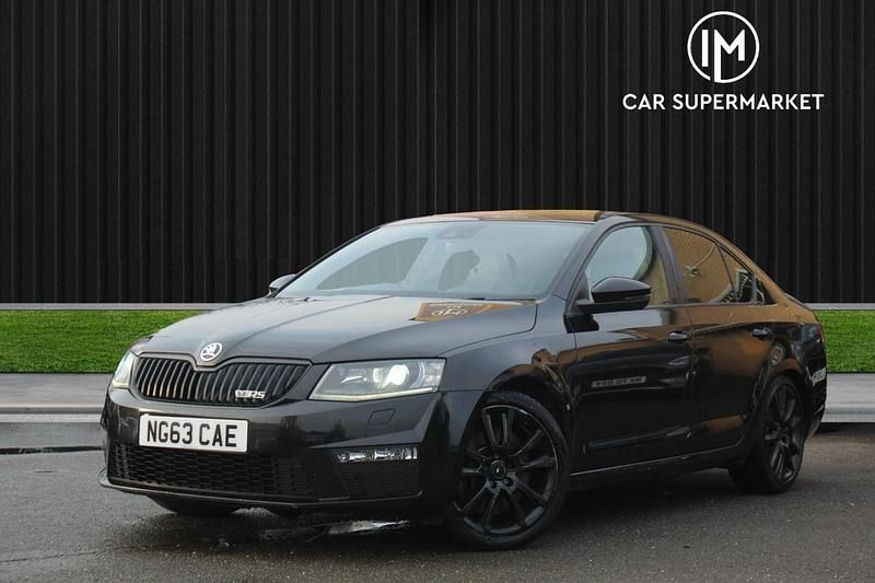 Used Skoda Octavia vRS 2014 Black Hatchback
