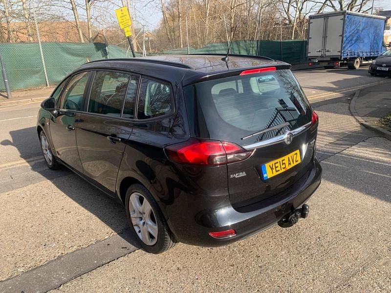 Used Vauxhall Zafira Tourer 2015 Black MPV
