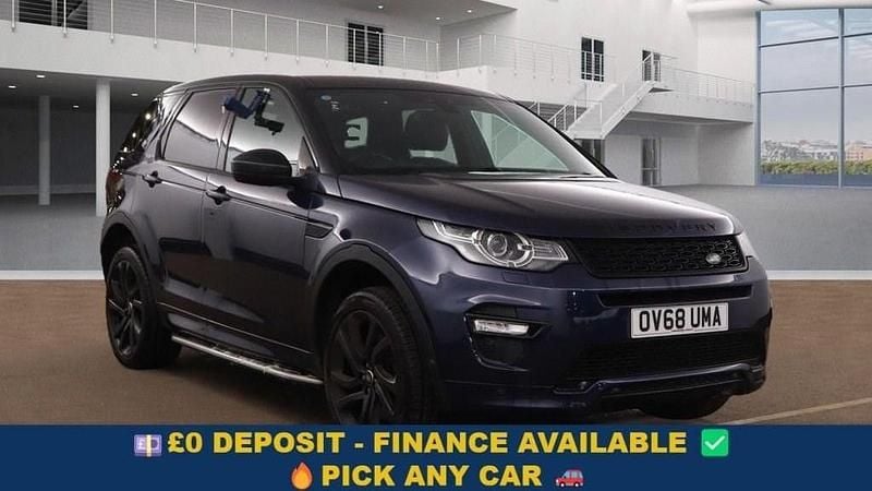 Blue Used 2018 Land Rover Discovery Sport HSE Dynamic SUV | £19,249 (Expensive) - Image 1/4