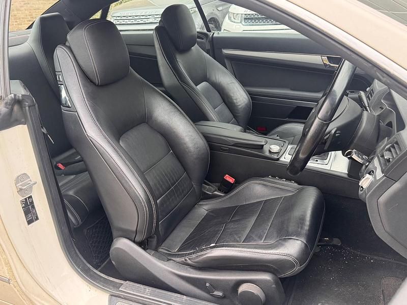 Used Mercedes E350 2009 White Coupe