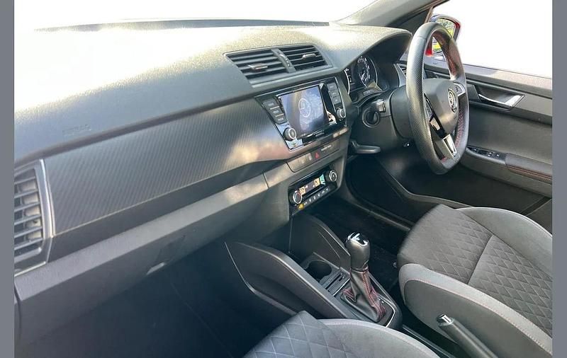 Used Skoda Fabia Monte Carlo 109 HP (80 kW) 2019 Red Hatchback