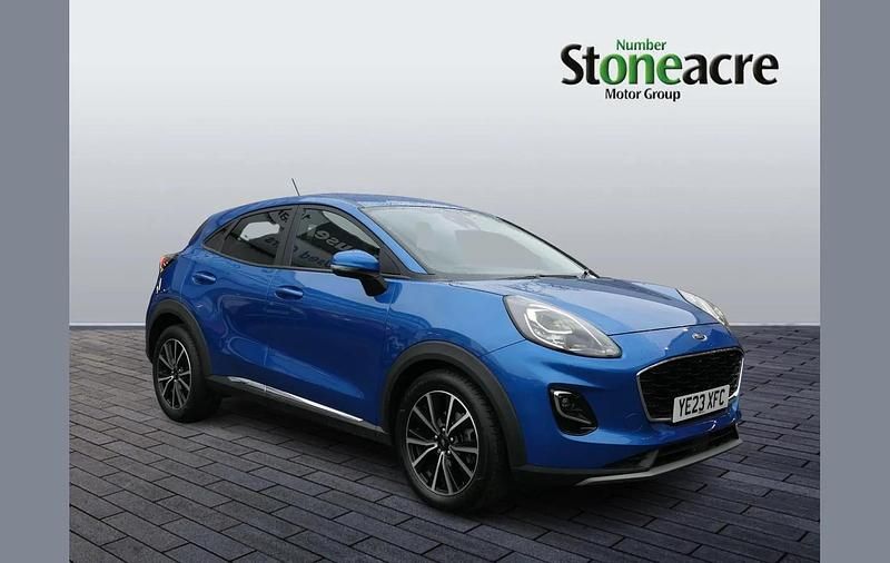 Blue Used 2023 Ford Puma Titanium SUV | £13,495 (Super price) - Image 1/4