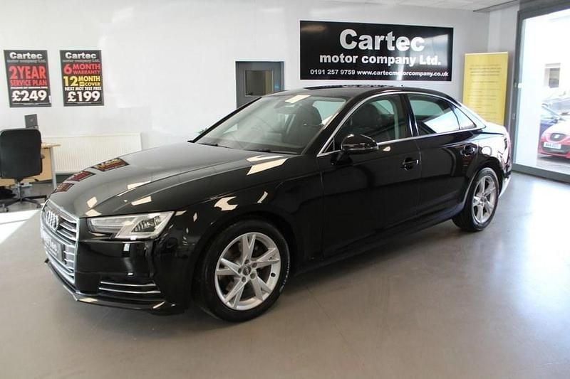Used Audi A4 Comfort 190 HP (139 kW) 2017 Black Sedan