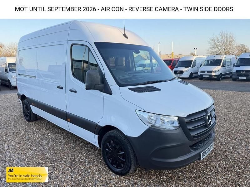 Begagnad Mercedes Sprinter 2020 Vit Van