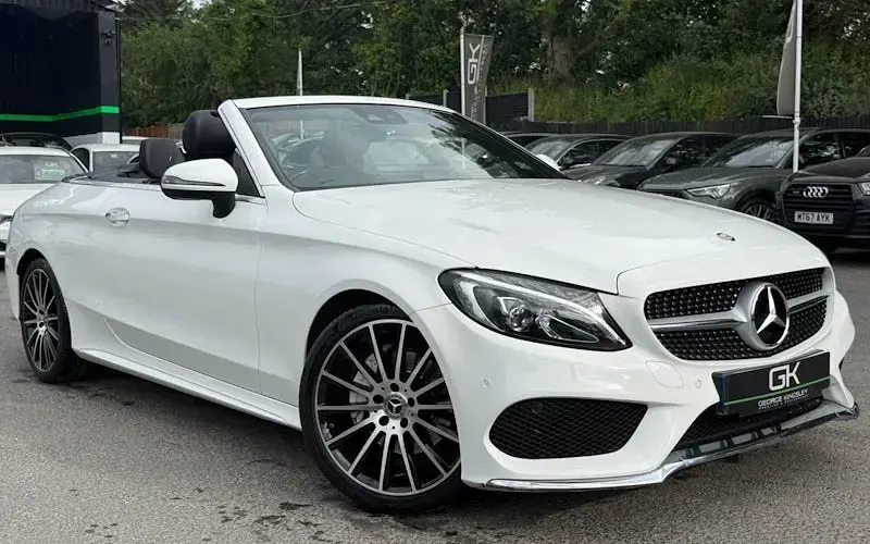 Used Mercedes C220 AMG Line Premium Plus 170 HP (125 kW) 2018 Cabriolet
