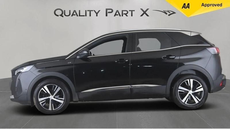 Used Peugeot 3008 GT-line 130 HP (95 kW) 2022 Black Hatchback
