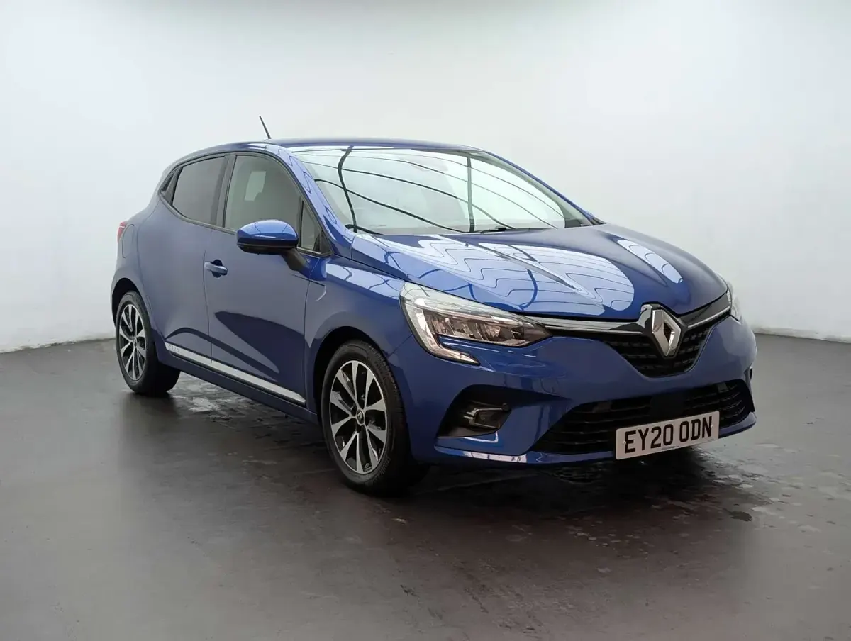 Used Renault Clio V Iconic 2020 Blue Hatchback