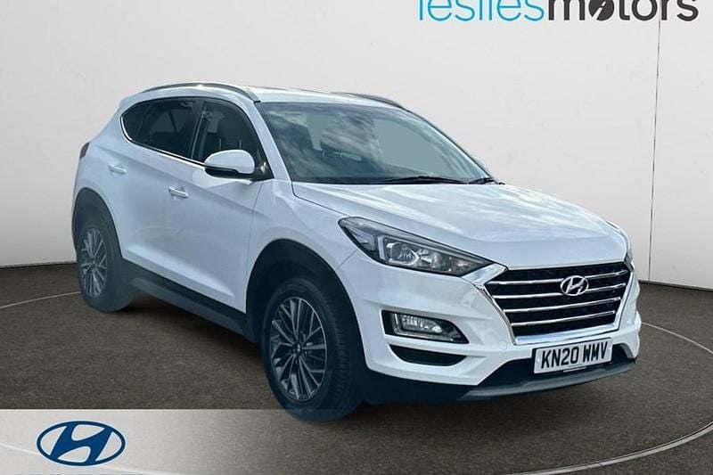 White Used 2020 Hyundai Tucson Premium SUV | £16,999 (Fair price) - Image 1/1